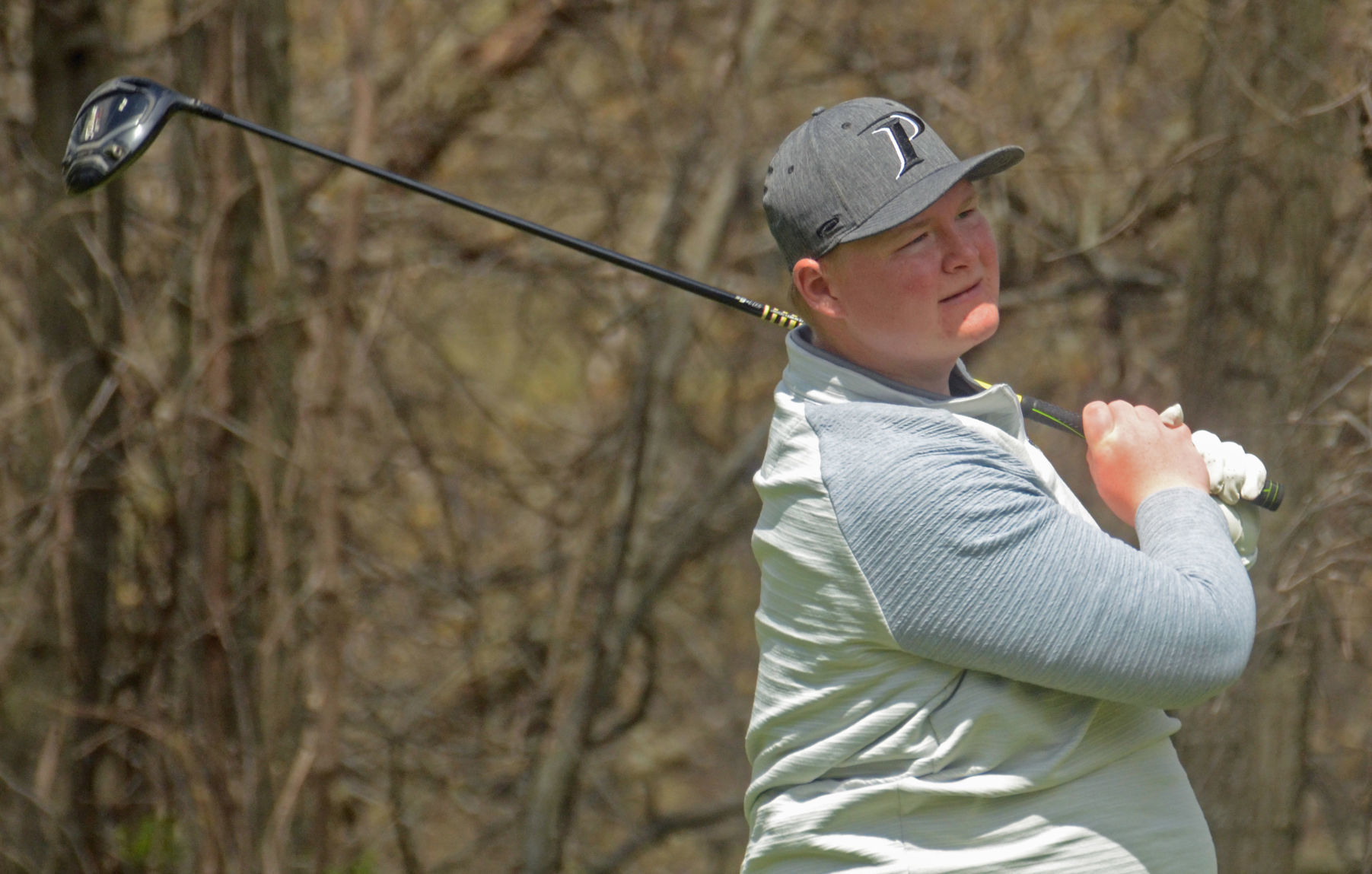 Dayne Hensler tee shot